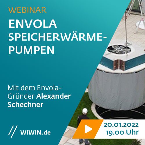 Webinar: Envola Speicherwärmepumpe